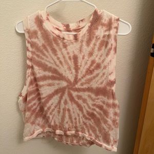 Free People Tie Dye Love Tank